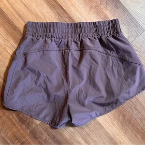 Women's Athletic Shorts in Deep Purple